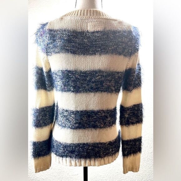 Tabitha Anthropologie Striped Eyelash Sweater - Picture 5 of 10